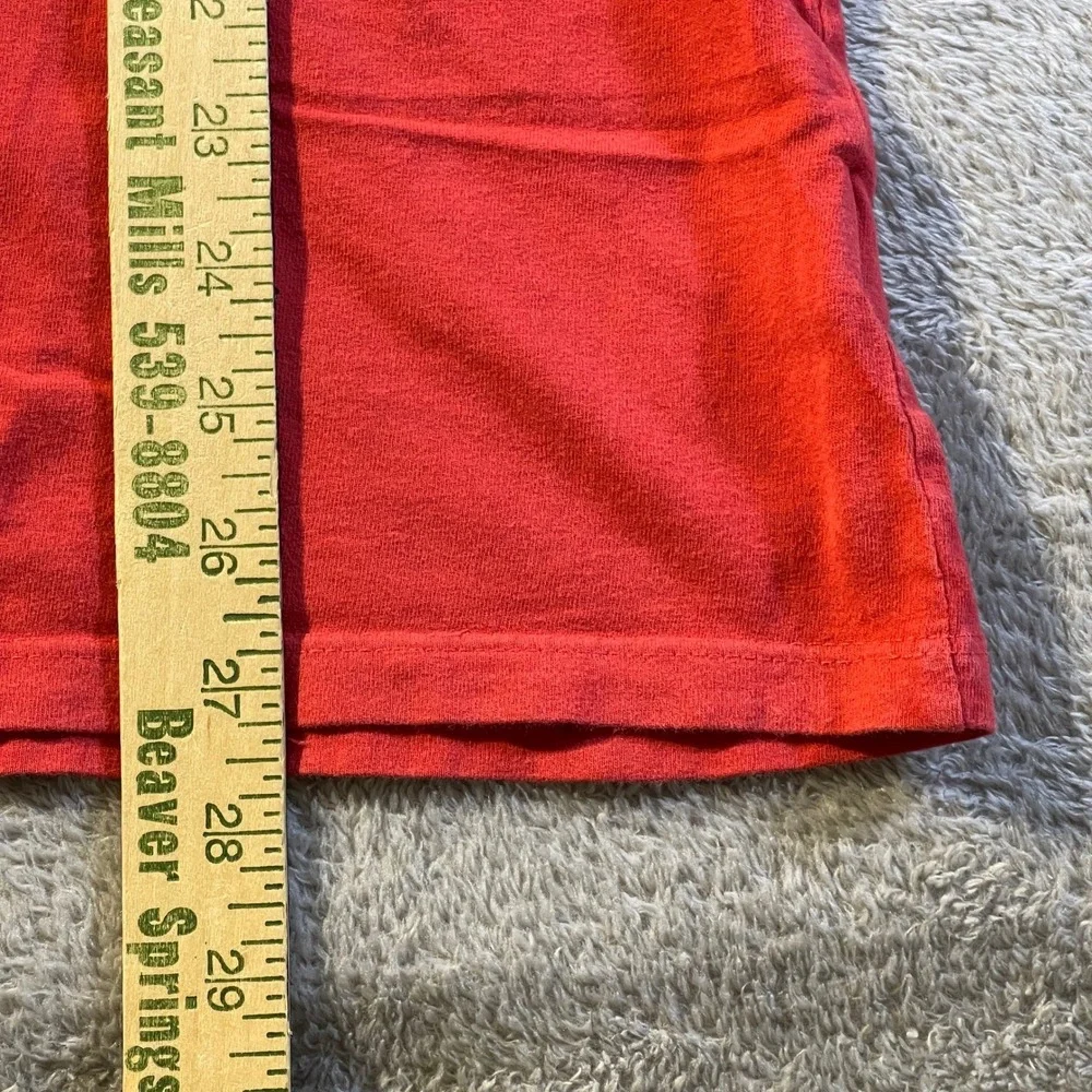The North Face Red Mens XL Graphic T Shirt Short Sleeve‎ Cotton Casual Tee
